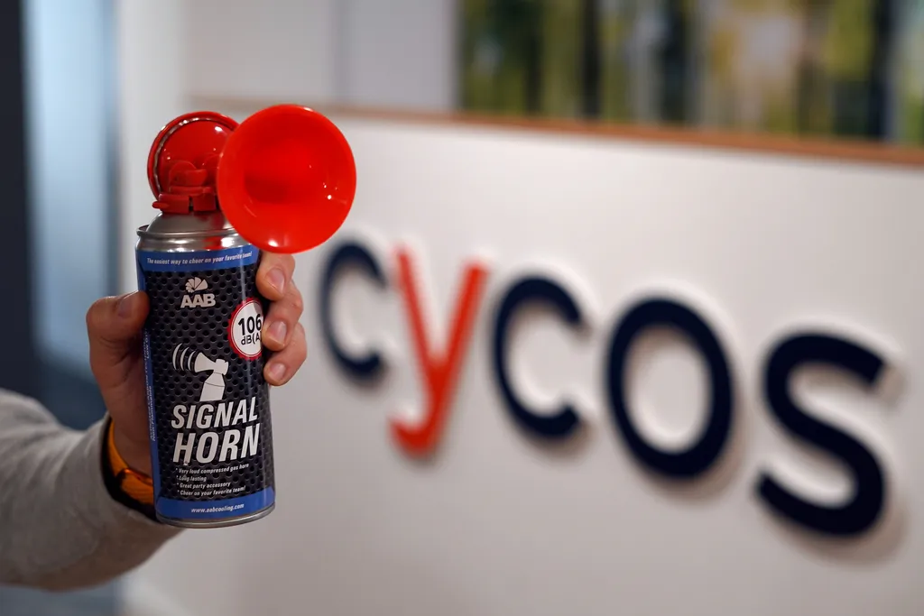 Megafon als Symbol für Unternehmensbekanntmachungen