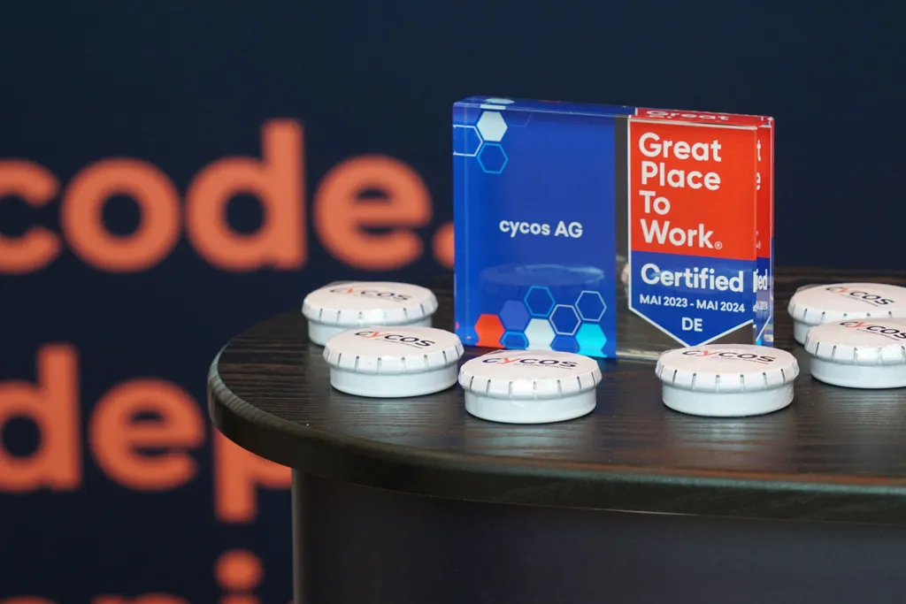 Werbeartikel und Firmen-Giveaways mit cycos Branding